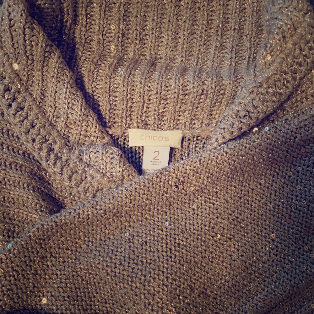 Chico’s sparkly sweater